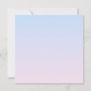 Hintergrund in Pink und Blau Dankeskarte