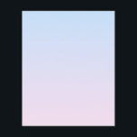 Hintergrund in Pink und Blau Flyer<br><div class="desc">Blassrosa und blaue Farbverläufe.</div>