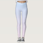 Hintergrund in Pink und Blau Leggings<br><div class="desc">Blassrosa und blaue Farbverläufe.</div>