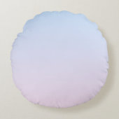 Hintergrund in Pink und Blau Rundes Kissen (Vorderseite)