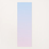 Hintergrund in Pink und Blau Yogamatte (Vorderseite)
