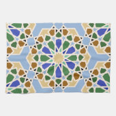 Hintergrund islamischer Muster Geschirrtuch (Horizontal)