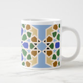 Hintergrund islamischer Muster Jumbo-Tasse (Rechts)
