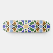 Hintergrund islamischer Muster Skateboard (Horizontal)