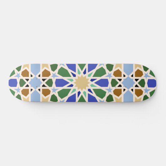 Hintergrund islamischer Muster Skateboard (Horizontal)