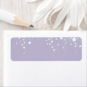 Hintergrund - Lavendel-Glitzer-Sterne (Insitu)