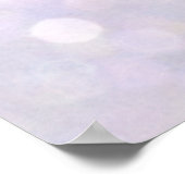 Hintergrund - Lavender Bokeh Lights Poster (Ecke)