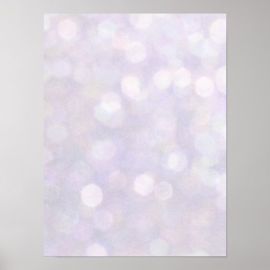 Hintergrund - Lavender Bokeh Lights Poster (Vorne)