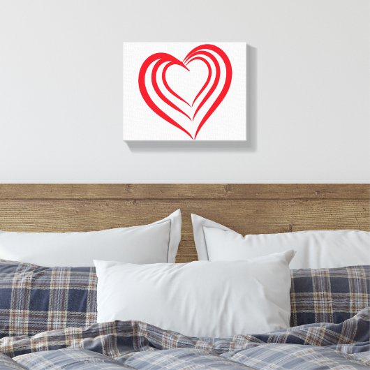 Hintergrund Leinwanddruck (Insitu (Schlafzimmer))