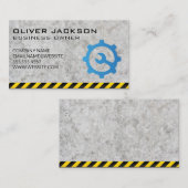 Hintergrund | Logo für Schraubenschlüssel Visitenkarte (Vorne/Hinten)