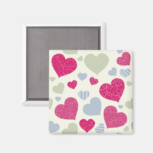 Hintergrund Magnet (Vorderseite/Rückseite)