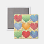 Hintergrund Magnet (Vorderseite/Rückseite)