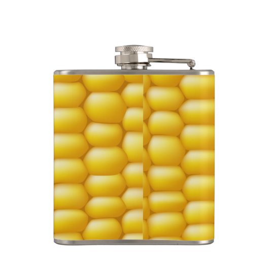 Hintergrund Maiskolben Flachmann (Rückseite)