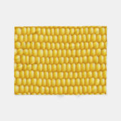 Hintergrund Maiskolben Fleecedecke (Vorderseite (Horizontal))