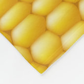 Hintergrund Maiskolben Fleecedecke (Ecke)