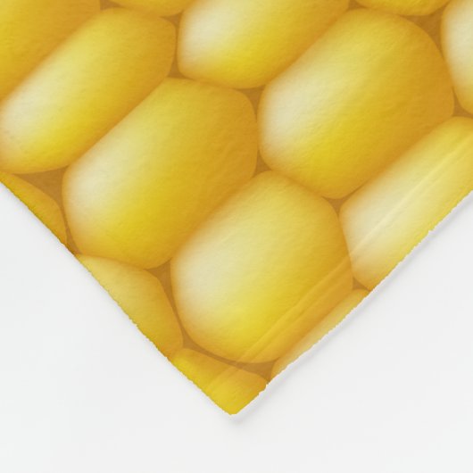 Hintergrund Maiskolben Fleecedecke (Ecke)