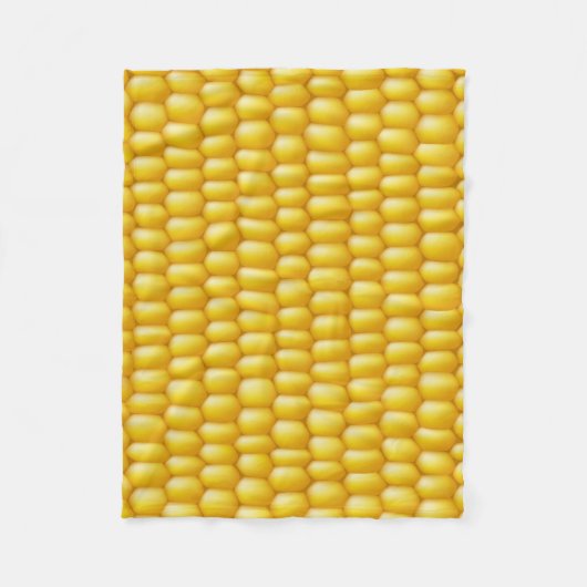 Hintergrund Maiskolben Fleecedecke (Vorderseite)
