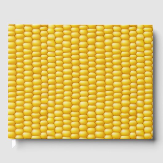 Hintergrund Maiskolben Gästebuch (Vorderseite)