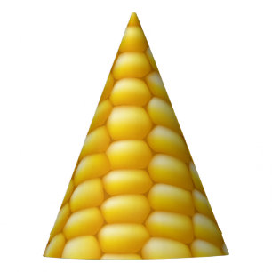 Hintergrund Maiskolben Partyhütchen