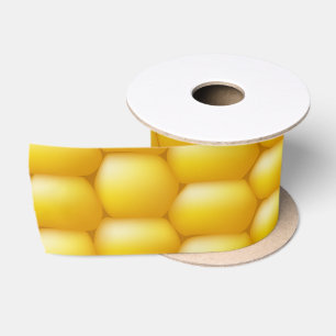 Hintergrund Maiskolben Satinband