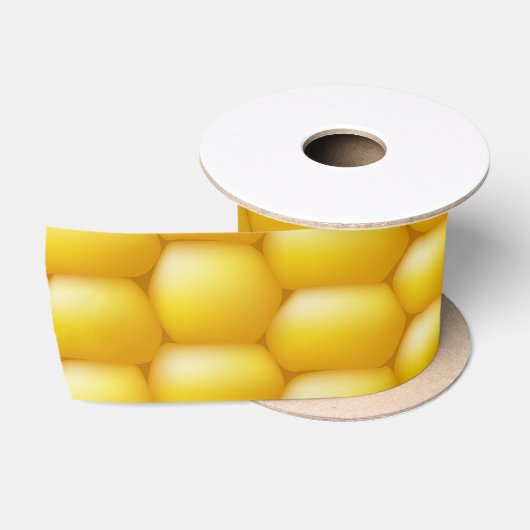 Hintergrund Maiskolben Satinband (Spule)