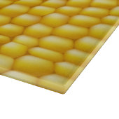 Hintergrund Maiskolben Schneidebrett (Ecke)