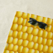 Hintergrund Maiskolben Strandtuch (Beispiel)