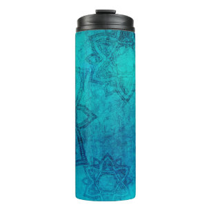 Hintergrund Mandala Grunge Textur Thermosbecher