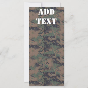 Hintergrund militärischer digitaler Wälder