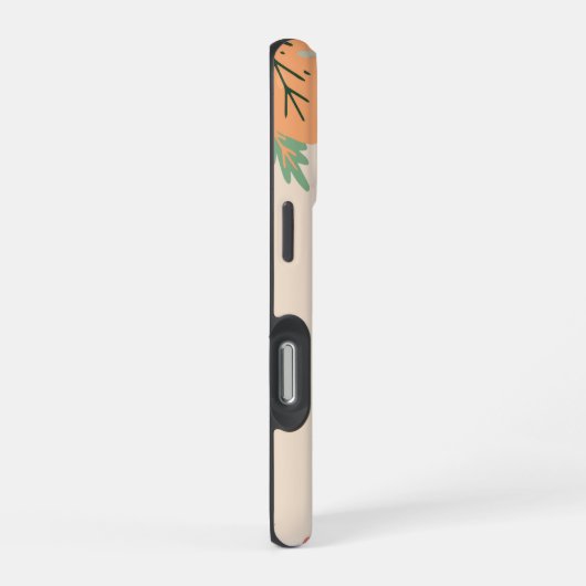 Hintergrund Minimalistischer Muster iPhone Hülle (Rechte Seite)