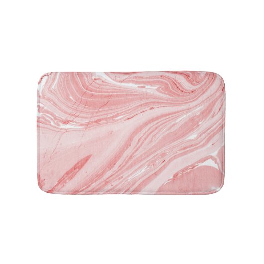 Hintergrund mit abstrakter Farbmarmorstruktur. Badematte (Vorderseite)