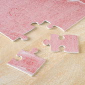 Hintergrund mit abstrakter Farbmarmorstruktur. Puzzle (Seite)