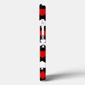 Hintergrund mit Anzügen Case-Mate iPhone Hülle (Rückseite / Links)