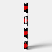 Hintergrund mit Anzügen Case-Mate iPhone Hülle (Rückseite / Rechts)