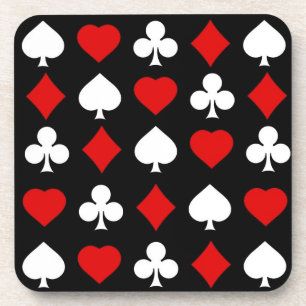 Hintergrund mit Anzügen Getränkeuntersetzer