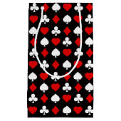 Hintergrund mit Anzügen Kleine Geschenktüte (Vorderseite)