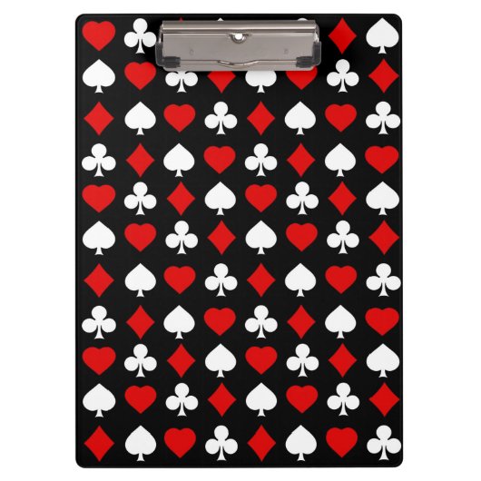 Hintergrund mit Anzügen Klemmbrett (Vorderseite)