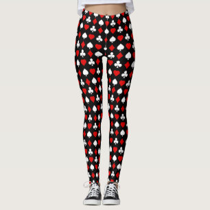 Hintergrund mit Anzügen Leggings