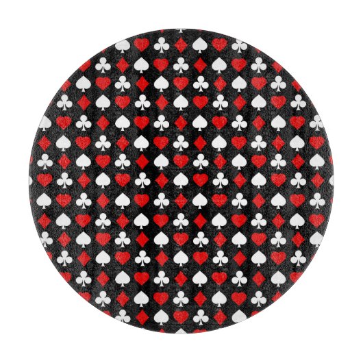 Hintergrund mit Anzügen Schneidebrett (Vorderseite)