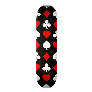 Hintergrund mit Anzügen Skateboard