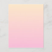 Hintergrund mit blassrosa und gelbem Verlauf (Vorderseite)