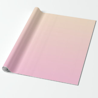 Hintergrund mit blassrosa und gelbem Verlauf Geschenkpapier