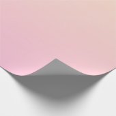 Hintergrund mit blassrosa und gelbem Verlauf Geschenkpapier (Ecke)