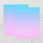 Hintergrund mit blauem und rosa Farbverlauf (Vorne/Hinten)