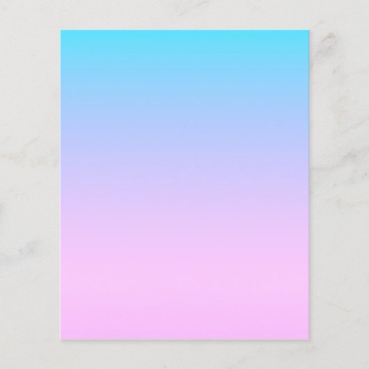 Hintergrund mit blauem und rosa Farbverlauf Flyer (Vorne)