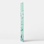 Hintergrund mit den sommerlichen Strandmädchen. Na Case-Mate iPhone Hülle (Rückseite / Rechts)