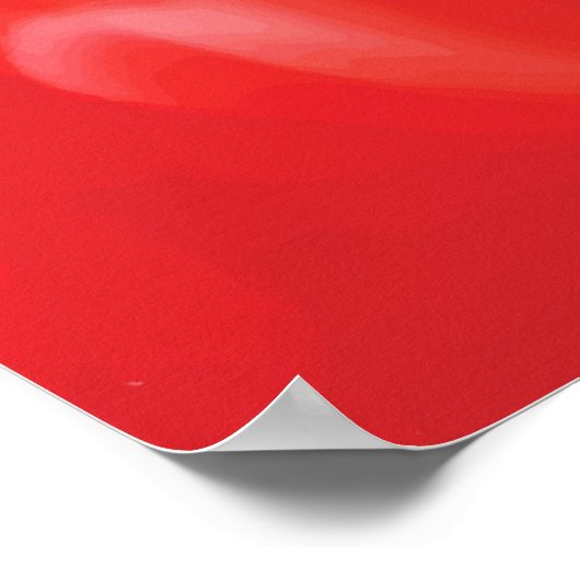 Hintergrund mit einer Rauchwolke im Regenbogen Poster (Ecke)