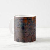Hintergrund mit Farbgrundierung. Verschiedenes Far Kaffeetasse (Vorderseite Links)