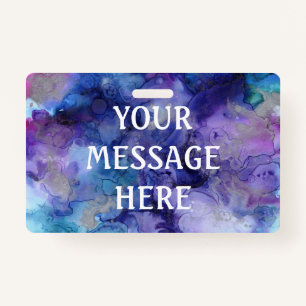 Hintergrund mit gemischter Tinte - Passen Sie Ihre Ausweis