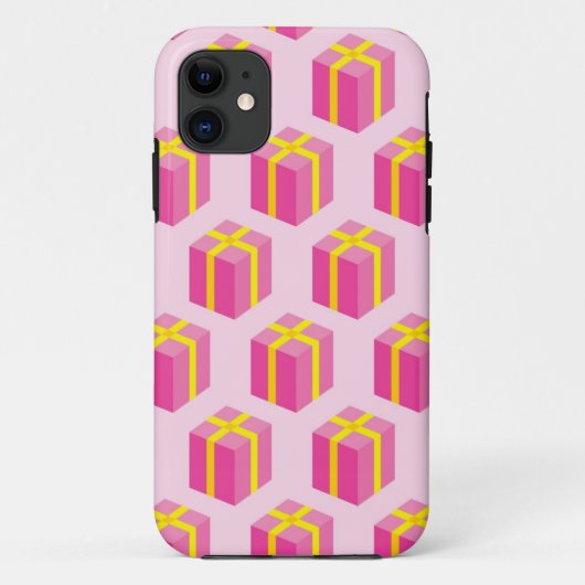 Hintergrund mit Geschenken Case-Mate iPhone Hülle (Rückseite)